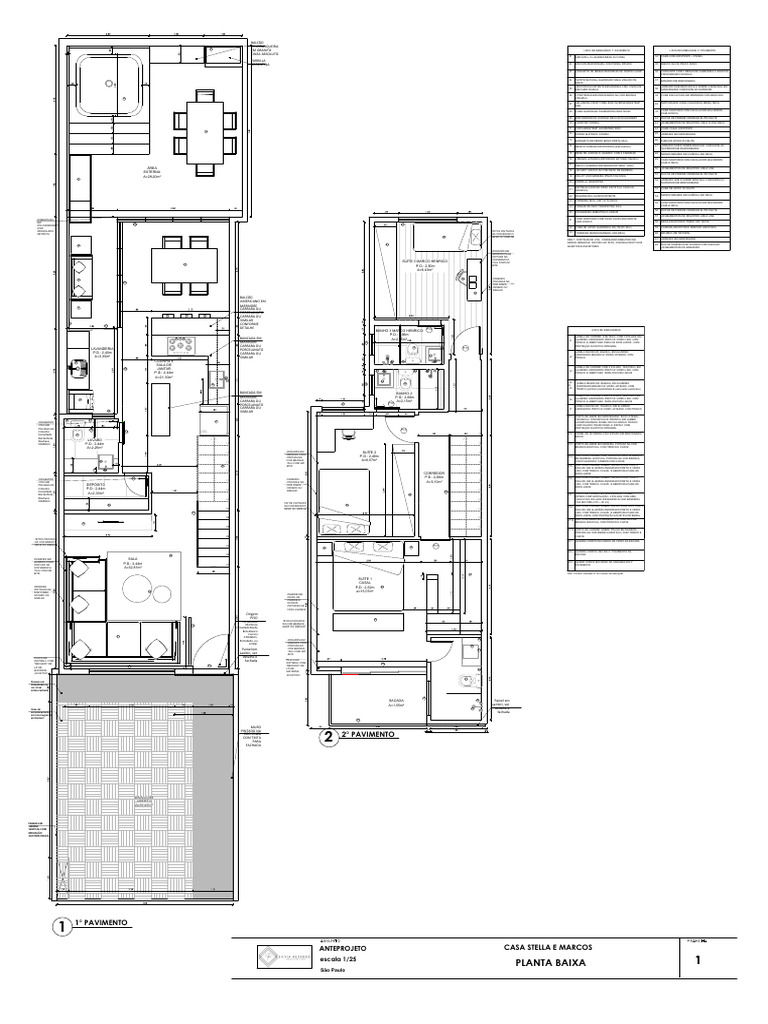 Planta Baixa Casa Stella e Marcos | PDF | Engenharia Civil
