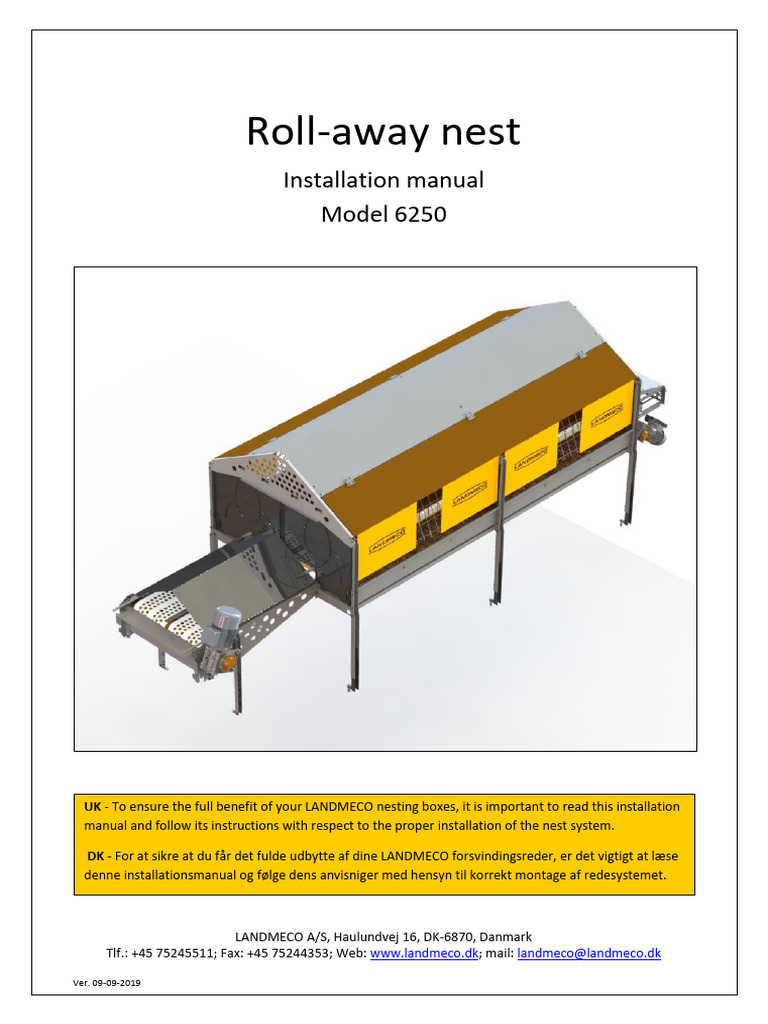 6250 Installation Manual Eng-DK | PDF