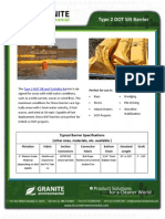 Type 2 Silt Barrier