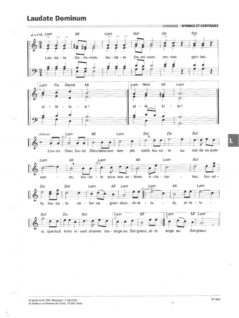Laudate Dominum | PDF