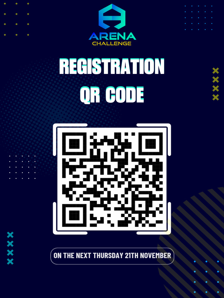 Black Photo-Centric QR Code Business Flyer PDF | PDF