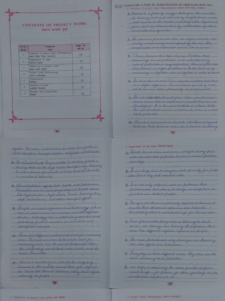 Group 9 Study Sound Pollution Using Sound Level App | PDF | Classical ...