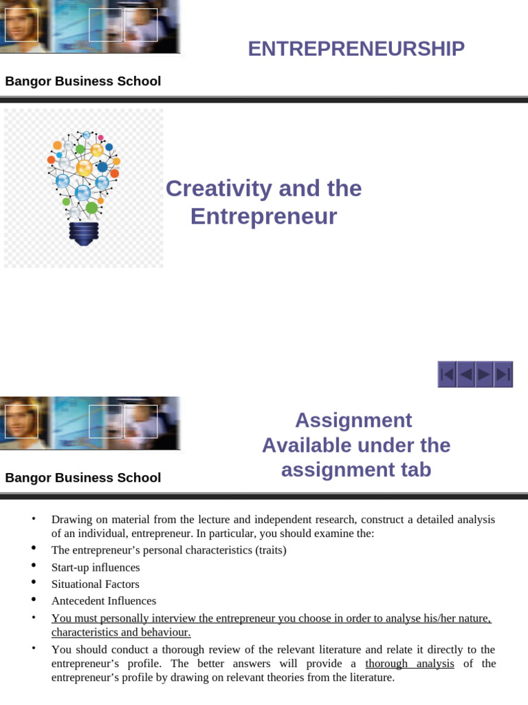 Creativity&Assignment 22 | PDF | Entrepreneurship | Innovation