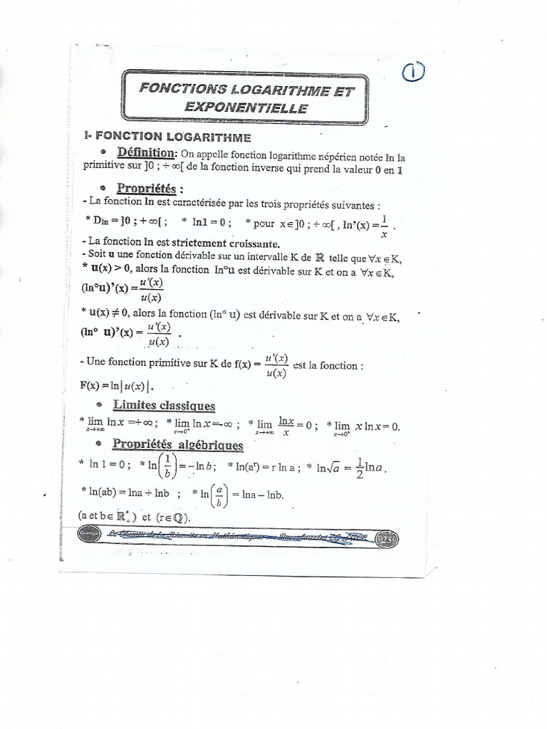 Cours de Maths | PDF