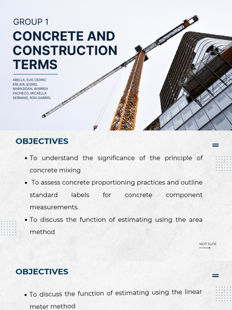 Chapter 1 Concrete PPT | PDF | Concrete | Beam (Structure)