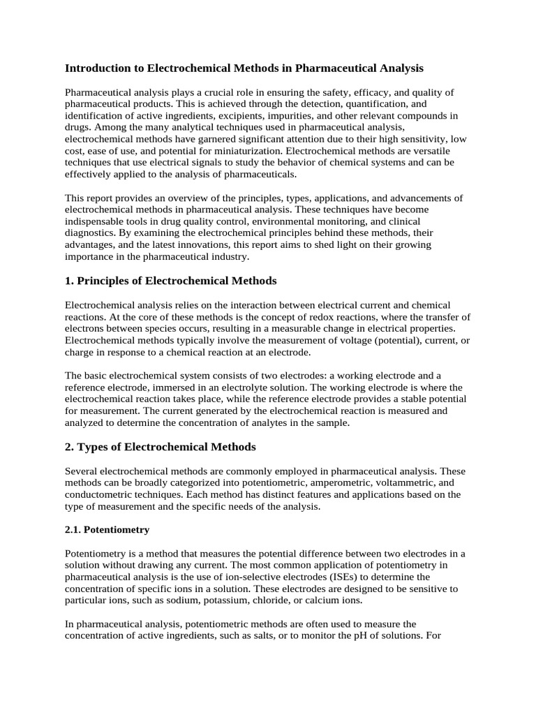 introduction-to-electrochemical-methods-in-pharmaceutical-analysis