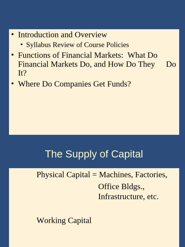 Financial Markets and Institutions Overview | PDF | Federal Reserve | Banks