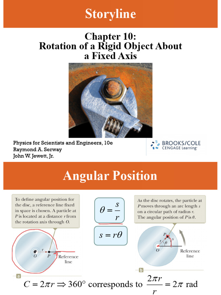 Chapter 10Rotation of a Rigid Object About a Fixed Axis Nov 15 Class ...