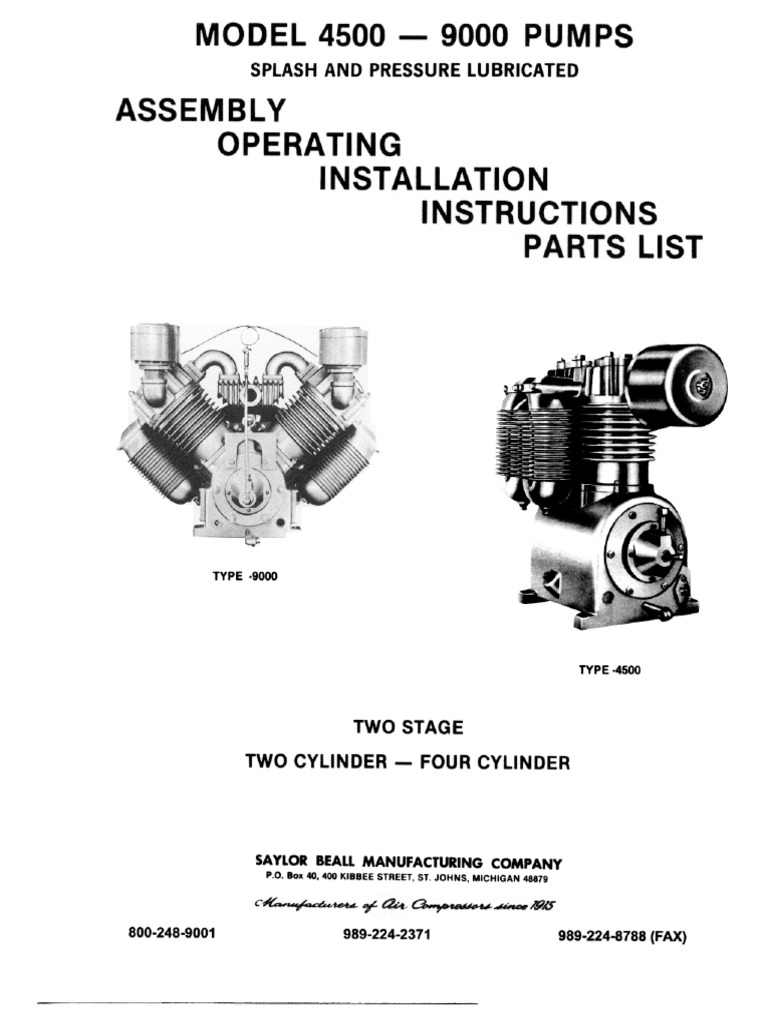 Compressor SeriesManual | PDF