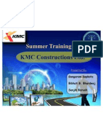 Summer Training in KMC