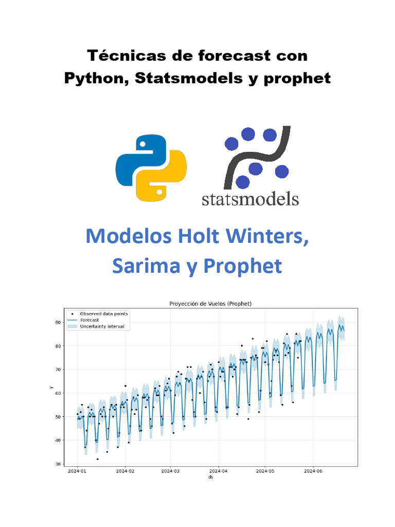 Técnicas de Forecast Con Python | PDF | Economias