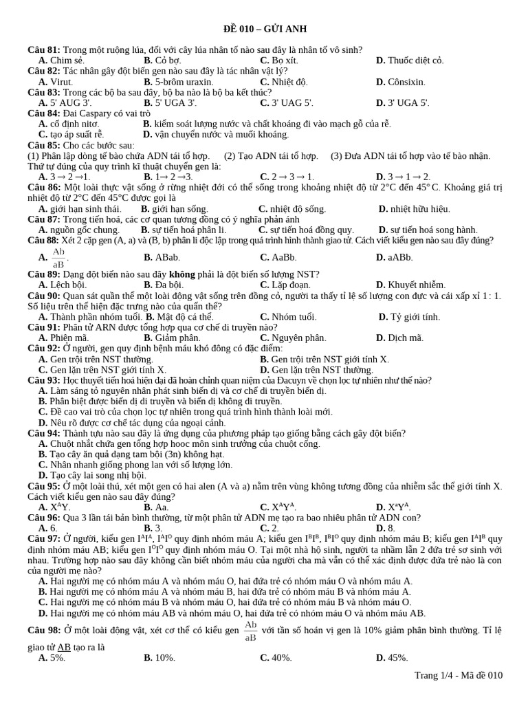 De 010 | PDF