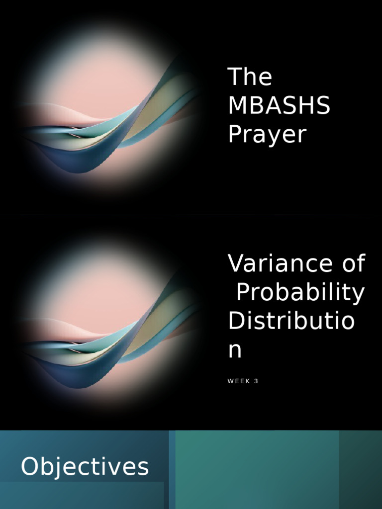 Variance and Standard Deviation in Probability | PDF | Variance ...