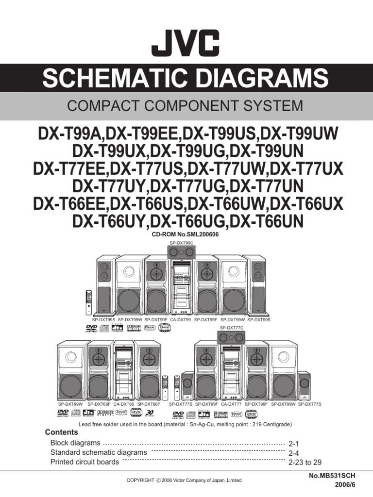 Schematic Diagrams for DX-T Series | PDF | Electrical Engineering ...