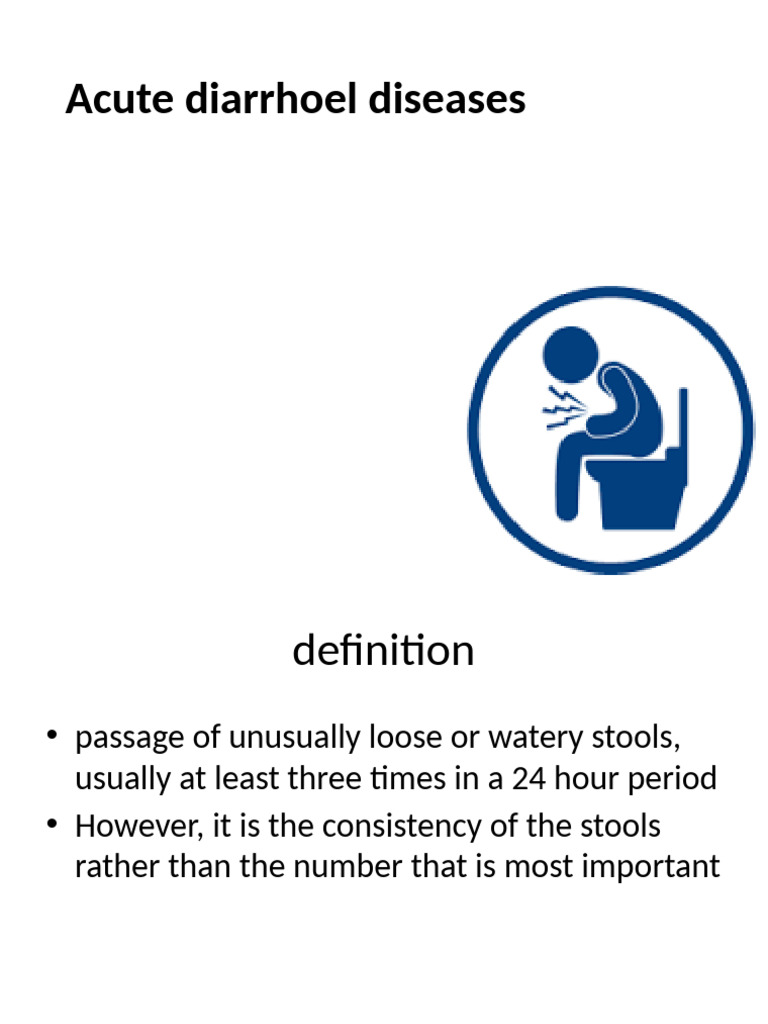 Acute Diarrhoel Diseases | PDF | Diarrhea | Medical Specialties