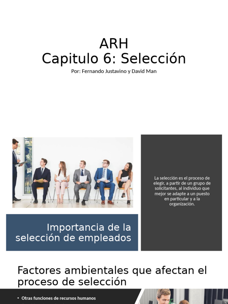 Proceso de Selección de Empleados | PDF | Validez (Estadísticas) | Plan ...
