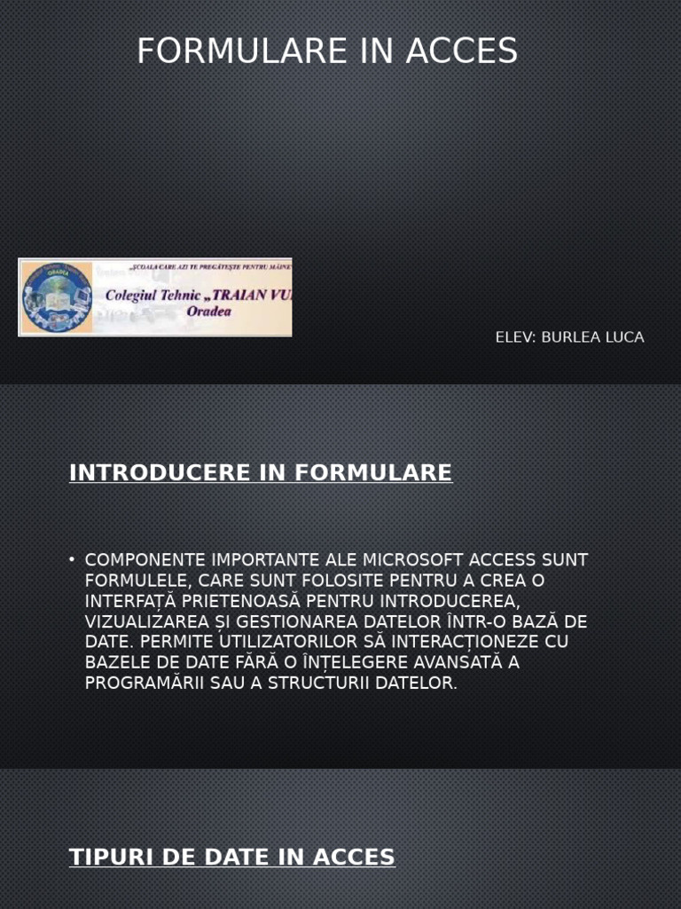 Proiect Informatica | PDF