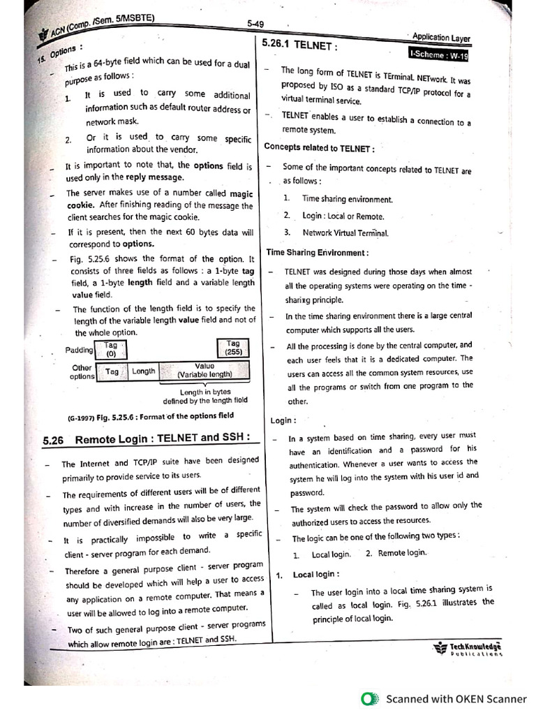 Telnet And Ssh Notes Pdf