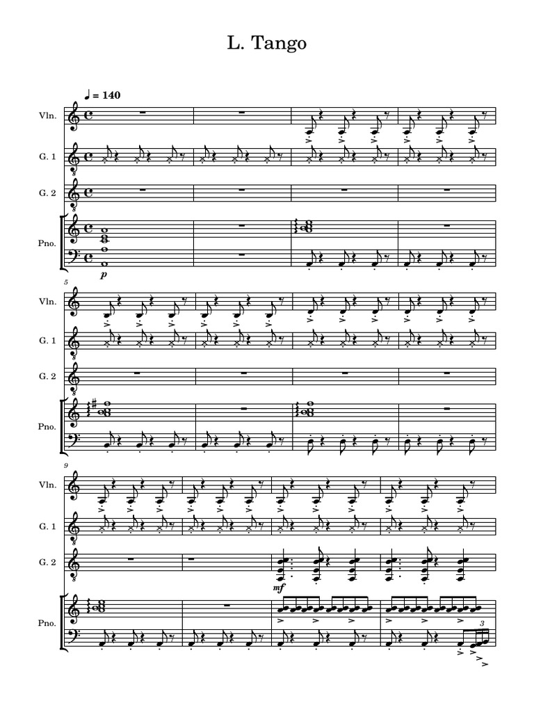 L. Tango (V.1) | PDF