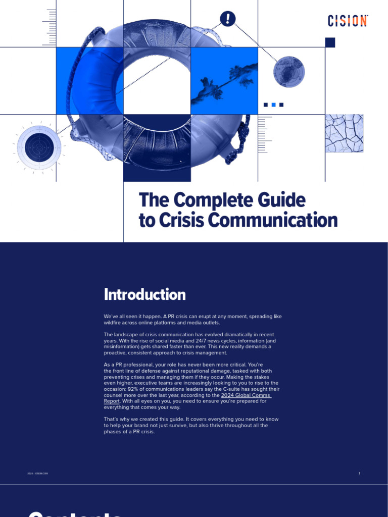 Crisis Communication Essentials Guide | PDF | Crisis Management | Brand