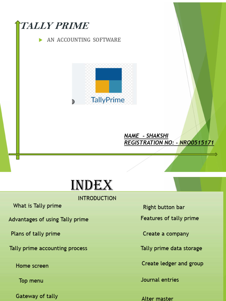 Introduction to Tally Prime Software | PDF | Software | Computing