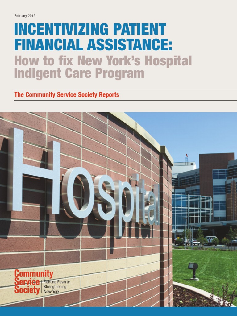 Incentivizing Patient Financial Assistance How To Fix New York's