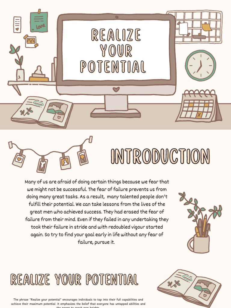 Unlock Your Potential: Overcome Fear of Failure | PDF | Psychological ...