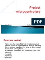 Proiect Micro Control Ere Cosmin Turenschi