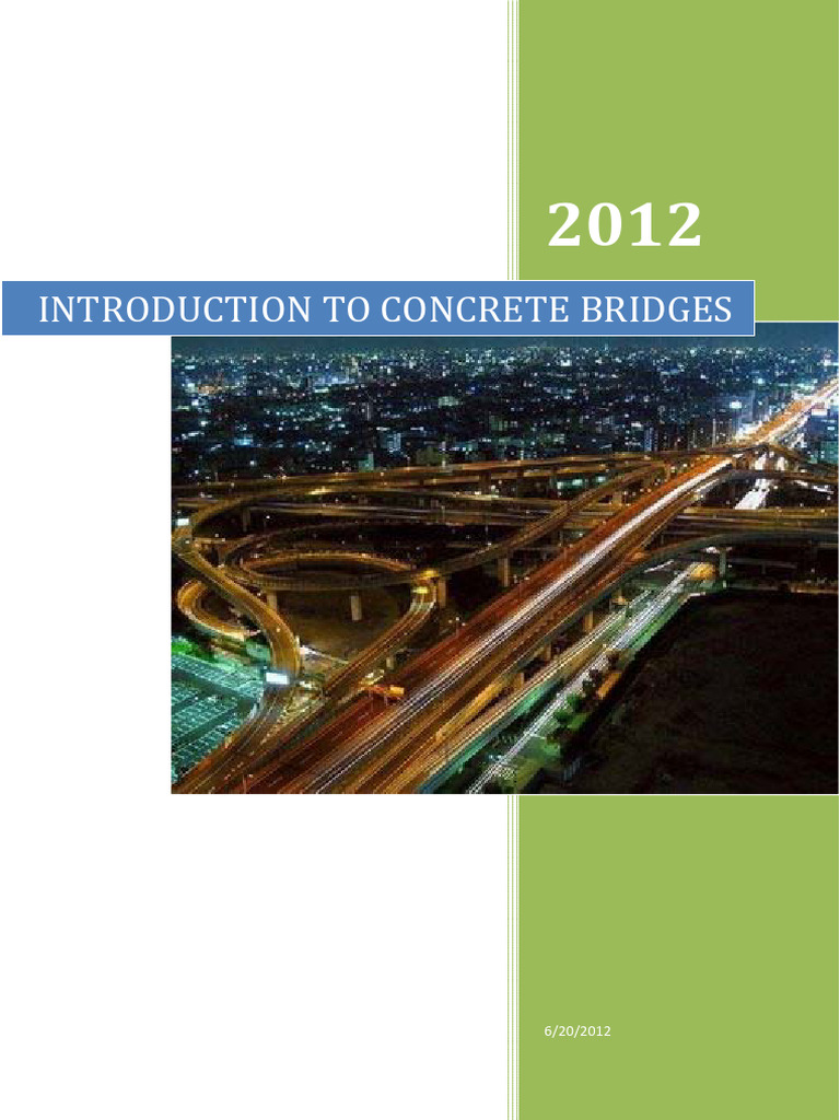 Introduction to Concrete Bridges | PDF | Bridge | Foundation (Engineering)