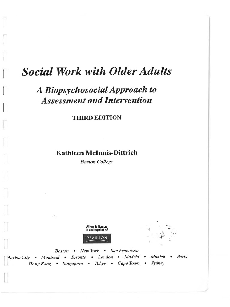 Social Work With Older Adults | PDF