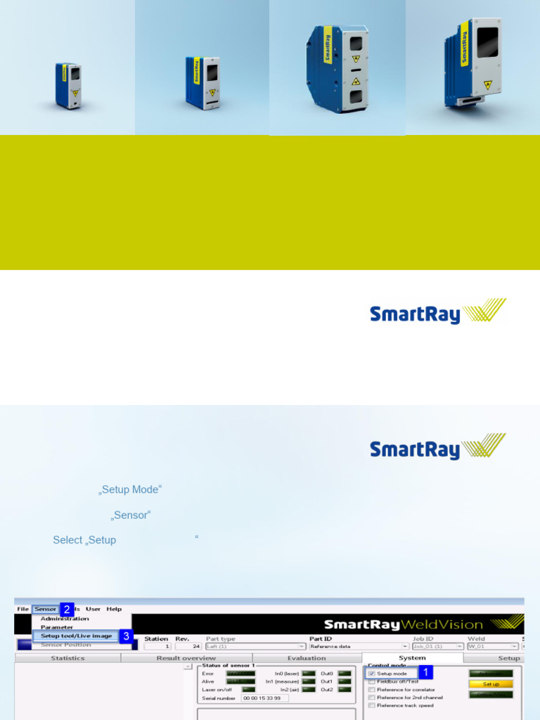 SmartRay WeldVision LiveImage Guide | PDF