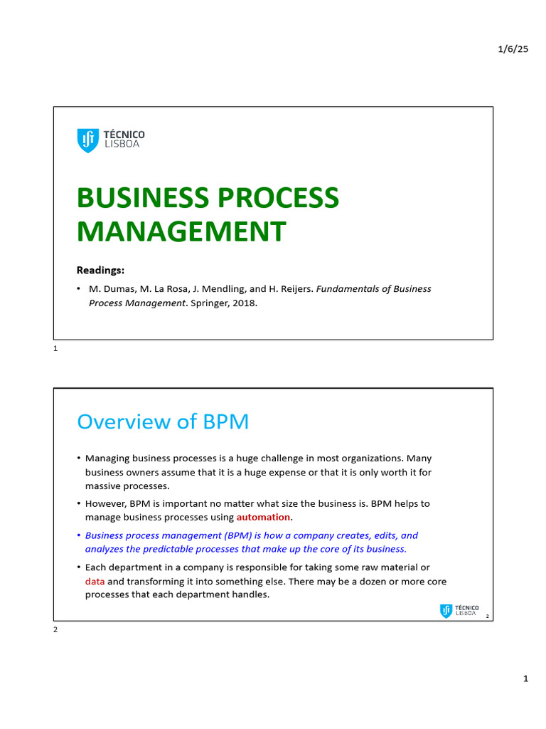Aa13 Business Process Management 2024 Pdf Business Process