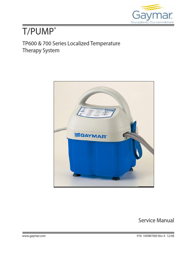 TP650TP700TP702 Service Manual | PDF | Thermostat | Ischemia