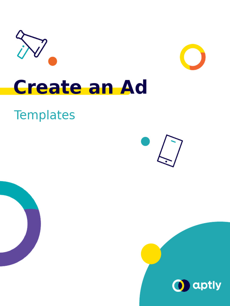 Create an ad templates pdf