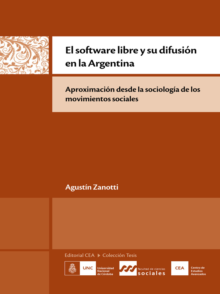 Zanotti - El Software Libre y Su Difusión | PDF | Software libre ...