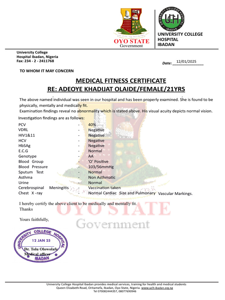 medical-fitness-certificate-uch-ibadan-pdf