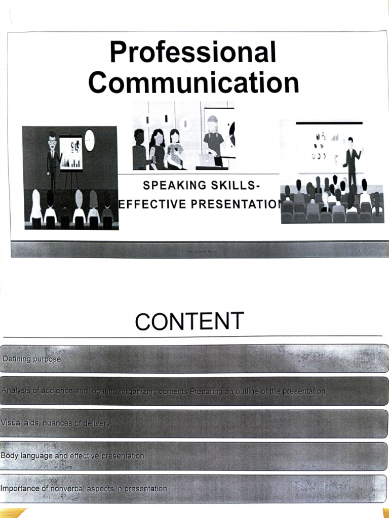 Mastering Effective Presentation Skills | PDF | Nonverbal Communication ...