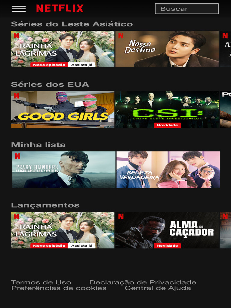 Séries Asiáticas na Netflix | PDF