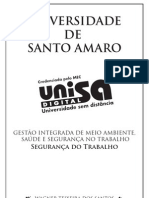 Apostila Gestão Integrada de Meio Ambiente, Saude e Segurança No Trabalho