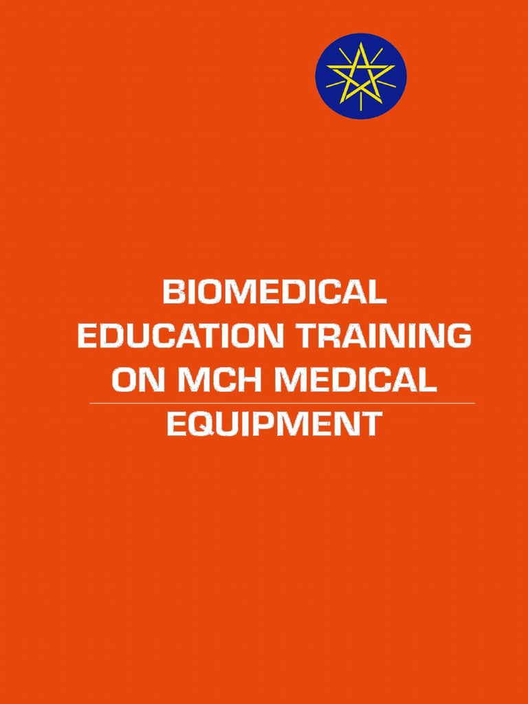 Biomedical Education Training On MCH Medical Equipments | PDF ...