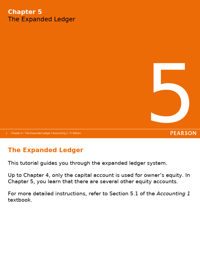 Expanded Ledger System in Accounting | PDF | Revenue | Balance Sheet