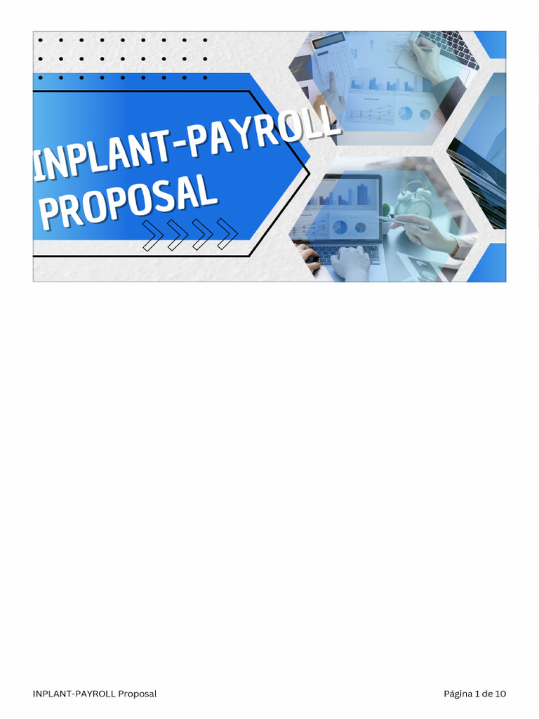 INPLANT-PAYROLL Proposal | PDF