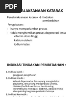 Download PENATALAKSANAAN KATARAK by miratul_hayat SN81622627 doc pdf