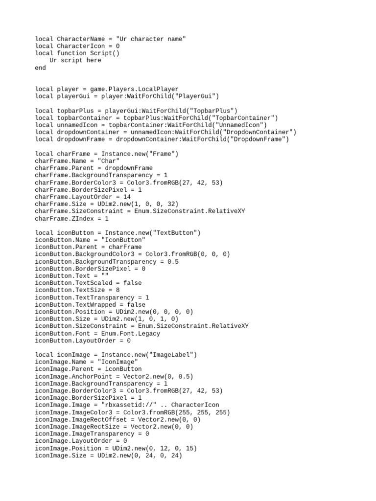 Moveset to characters gui pdf computing software