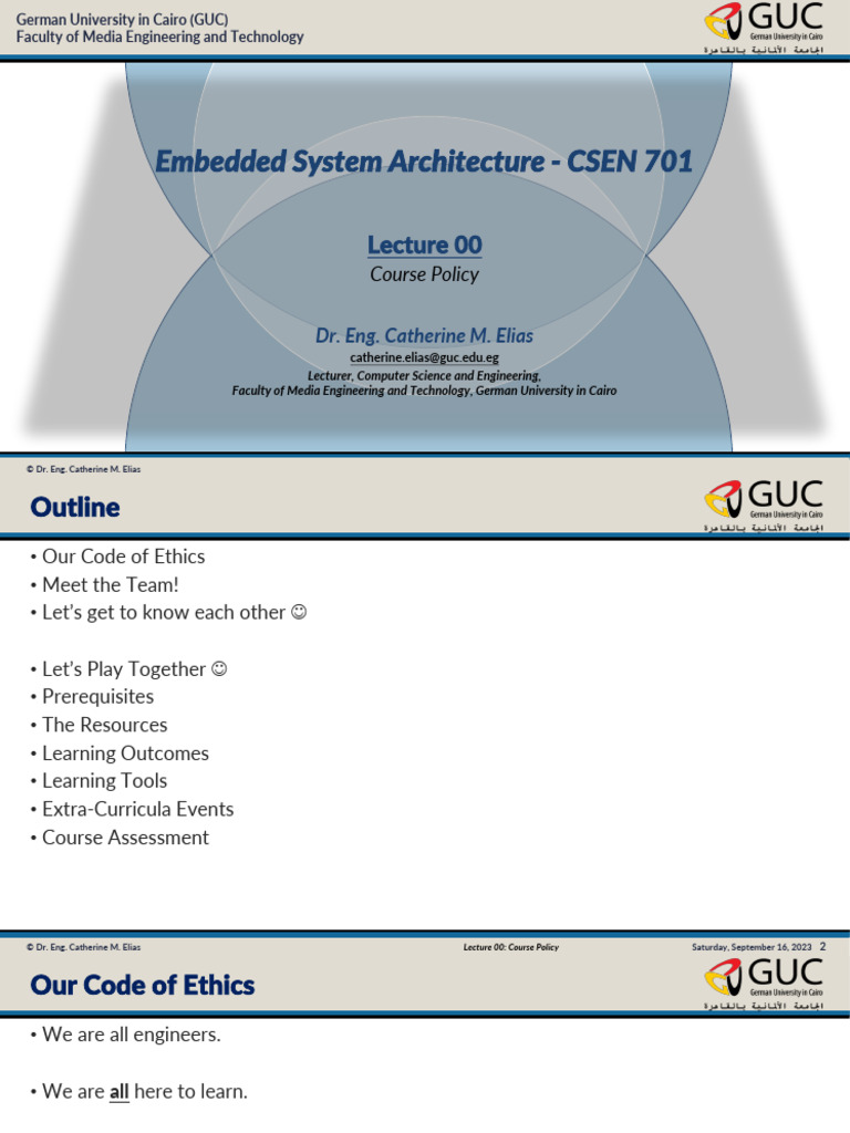 Embedded Systems Course Overview | PDF | Embedded System | Computing