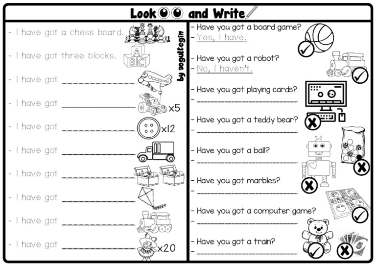 Toy Inventory and Questions Worksheet | PDF