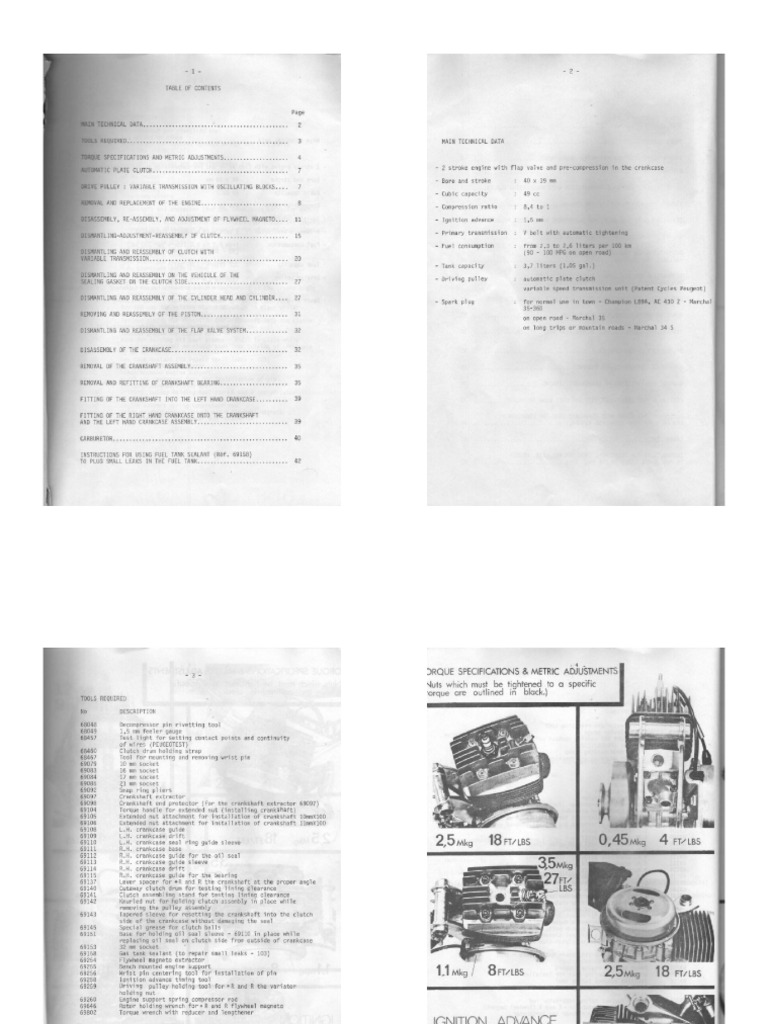 103 Workshop Manual | PDF