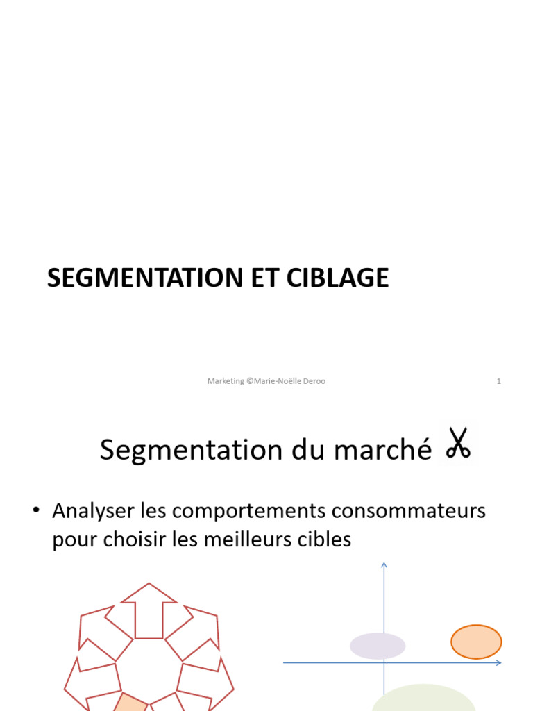 Segmentation et Ciblage en Marketing | PDF | Commercialisation ...