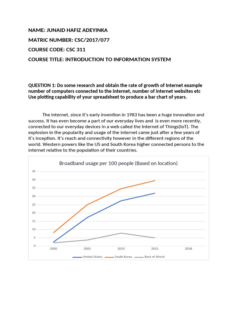 Internet Growth and Disney Company Report | PDF | Internet ...