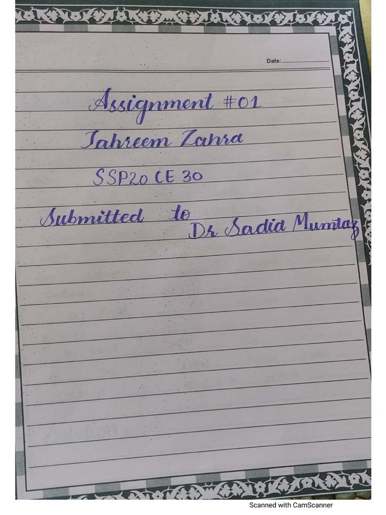 Assignment Engineering Mathematics | PDF
